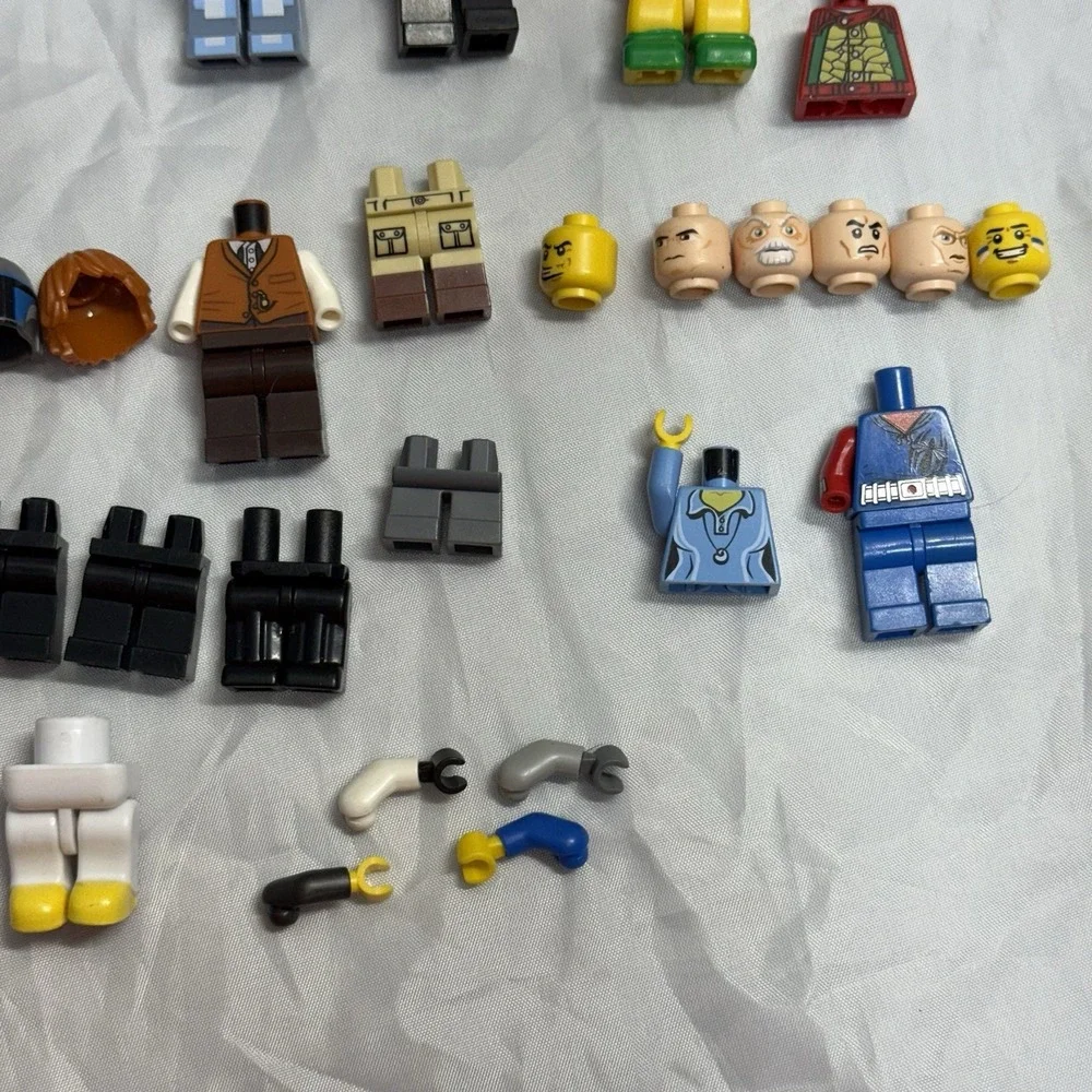 Lego MiniFigures & Body Parts Heads Torso Arms Star Wars Minecraft